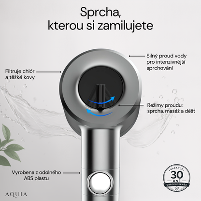 Filtrační sprchová hlavice
